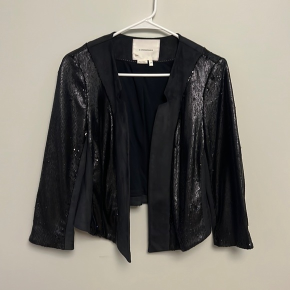 Anthropologie Jackets & Blazers - Anthropologie Shonda Sequin Jacket Size MP